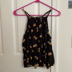 Floral tank top
